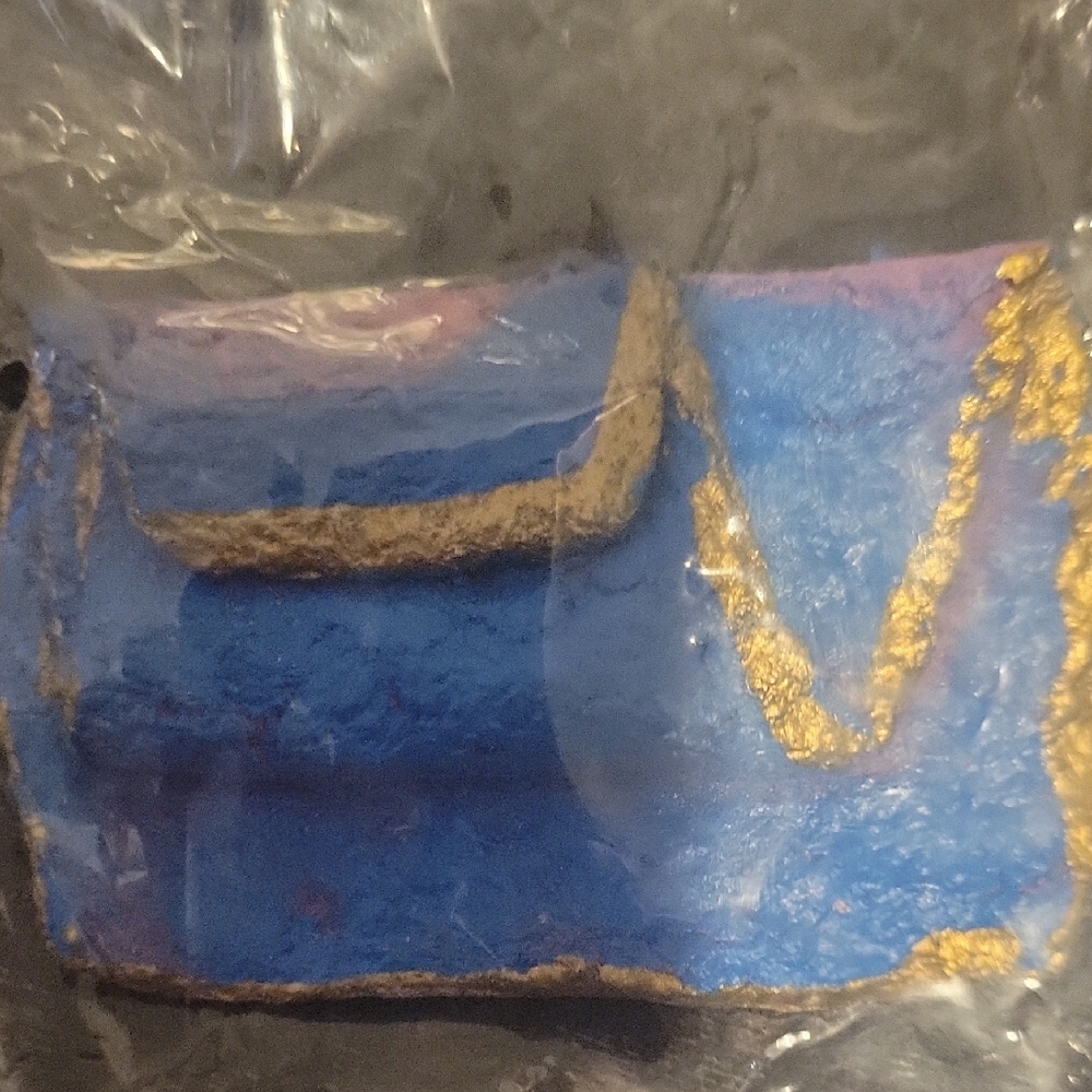 Blue and Gold Women's Pin